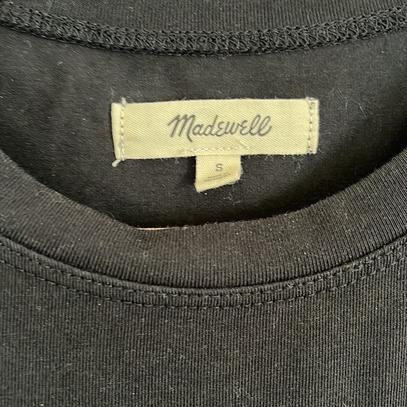 Madewell Mini Dress with Ruffle Hem Detail - Picture 4 of 4